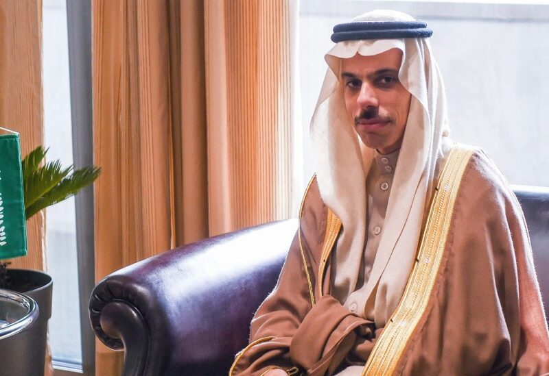 وزير الخارجية السعودي الأمير فيصل بن فرحان