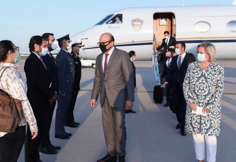 وزير خارجية البحرين يصل واشنطن