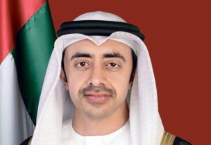 وزير الخارجية الاماراتي