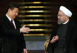 الرئيسان الصيني والإيراني