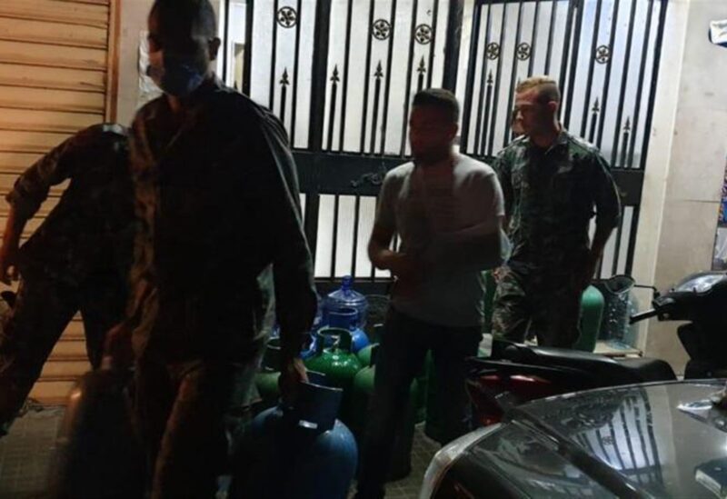 ضبط قوارير غاز مخزّنة في إحدى الشقق في الطريق الجديدة