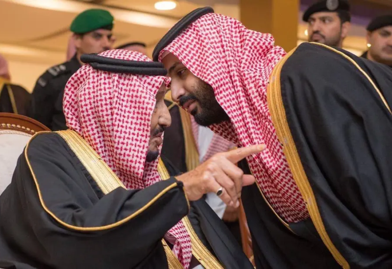 الملك سلمان وولي العهد