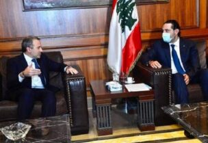 سعد الحريري وجبران باسيل
