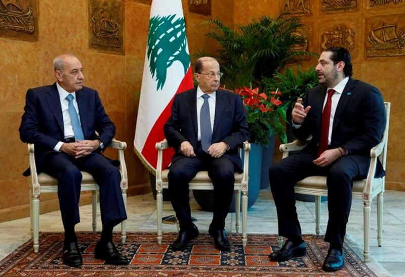 عون والحريري وبري