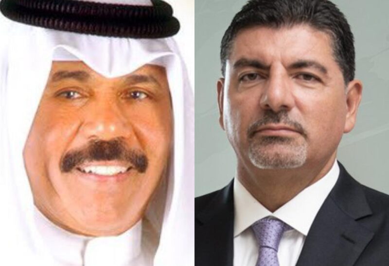 الشيخ بهاء الحريري وأمير الكويت
