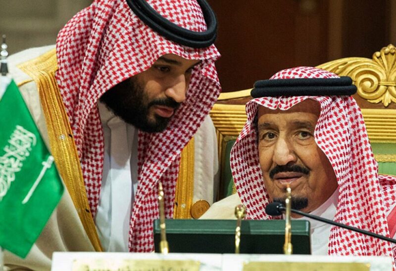 الملك سلمان وولي عهده