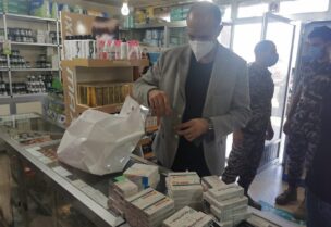 الوزير حمد حسن خلال جولة تفقدية
