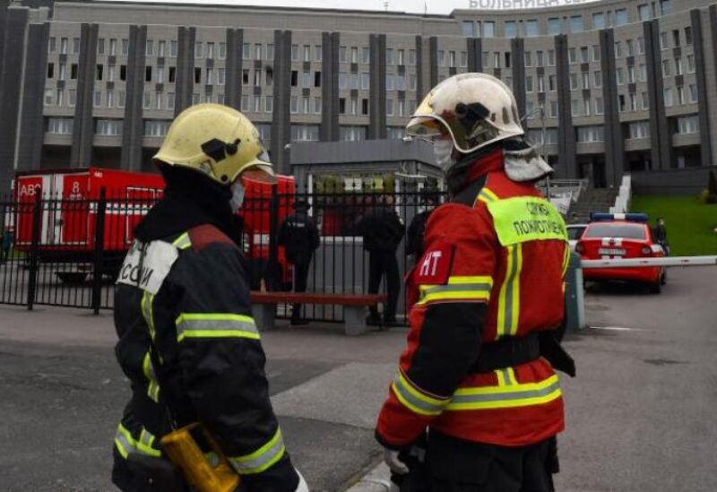 حريق مستشفى في روسيا خاص لمعالجة مرضى كورونا