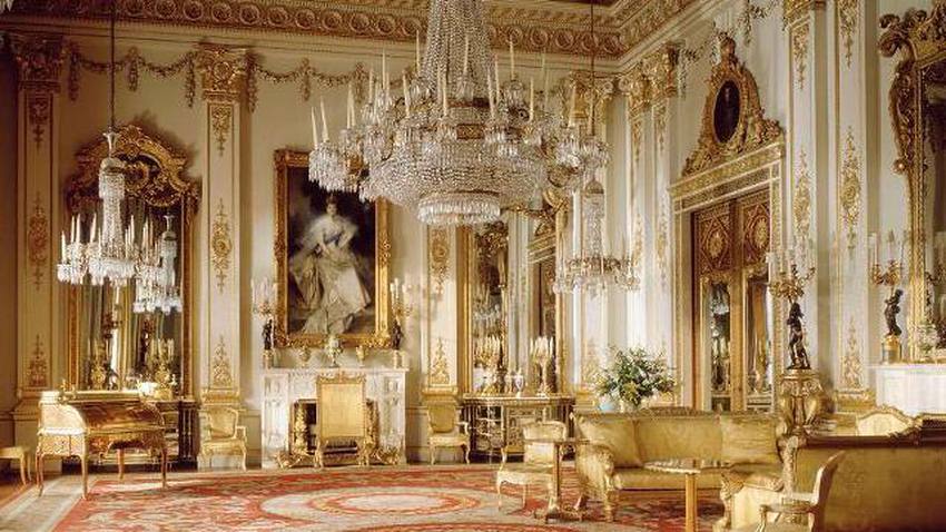 صورة من داخل قصر باكنغهام