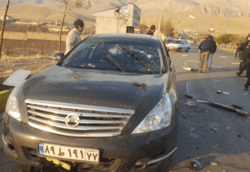 موقع اغتيال محسن فخري زادة