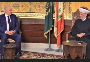 النائب فؤاد مخزومي في زيارة للمفتي دريان