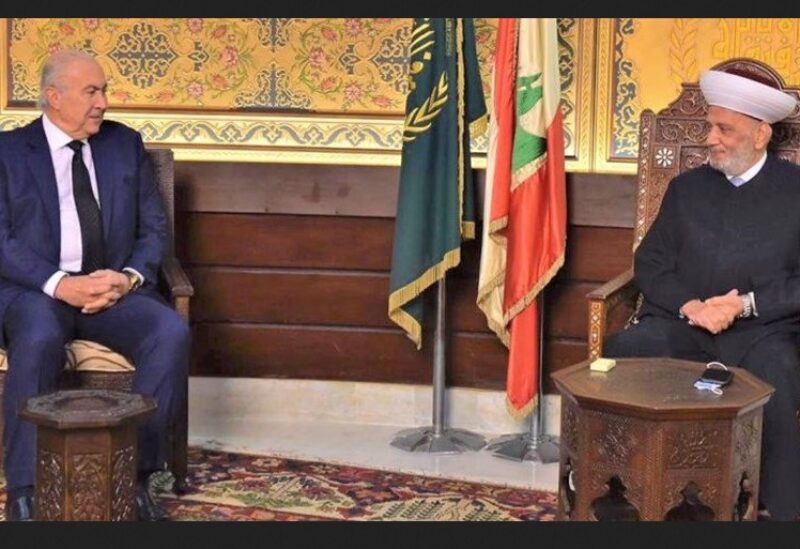 النائب فؤاد مخزومي في زيارة للمفتي دريان