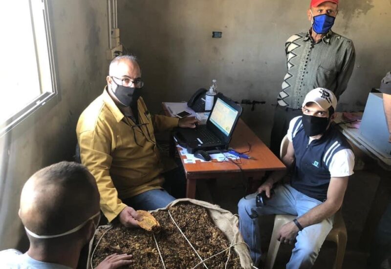 الريجي واصلت تسلم محصول التبغ من المزارعين