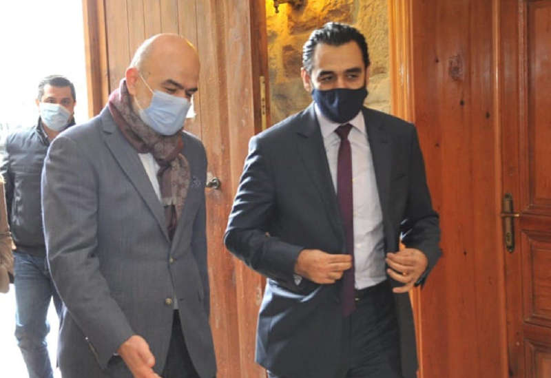 مدير عام وزارة الاقتصاد والتجارة الدكتور محمد ابو حيدر في زيارة إلى بشري