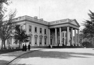 صورة أرشيفة للبيت الأبيض تعود لعام (1901)