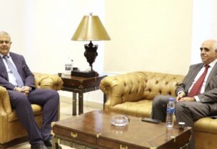 جوزف القصيفي مع محافظ مدينة بيروت القاضي مروان عبود