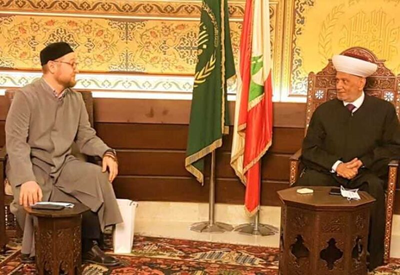 دريان يستقبل مفتي موسكو