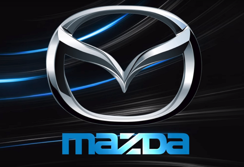 Logo of the Japanese company Mazda