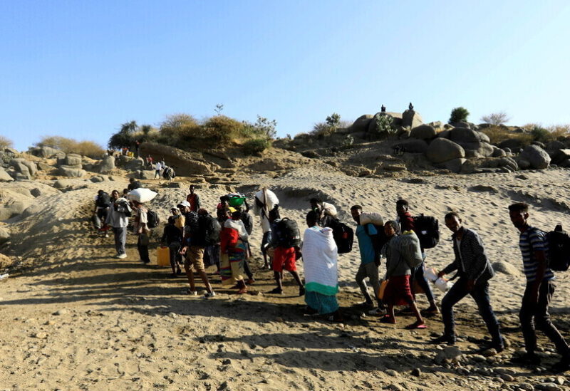 لاجئين من منطقة تيغراي الأثيوبية - أرشيفية