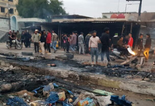 مواجهات مدينة الناصرية بالعراقية - أرشيفية
