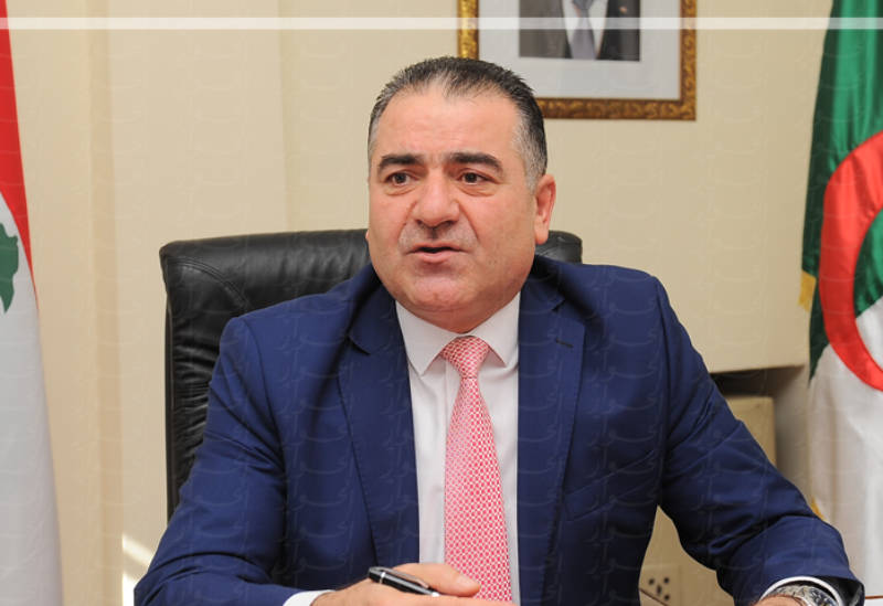 سفير لبنان لدى الجزائر الدكتور محمد حسن