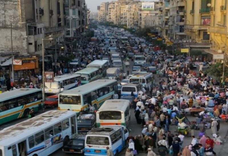 أحد الشوارع بمدينة القاهرة