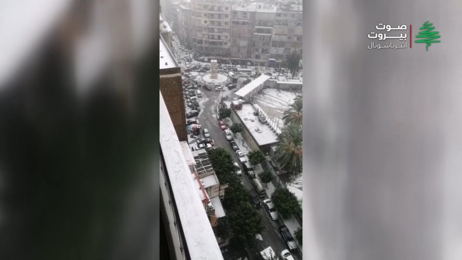 أمطار غزيرة في لبنان