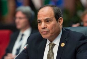 الرئيس المصري عبد الفتاح السيسي