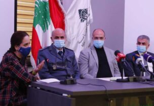 الوزير حسن وإيمان الشنقيطي والعميد حنا