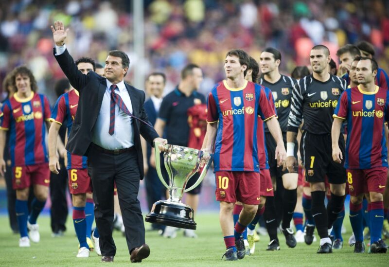 برشلونة حقق 12 بطولة في عهد رئاسة خوان لابورتا