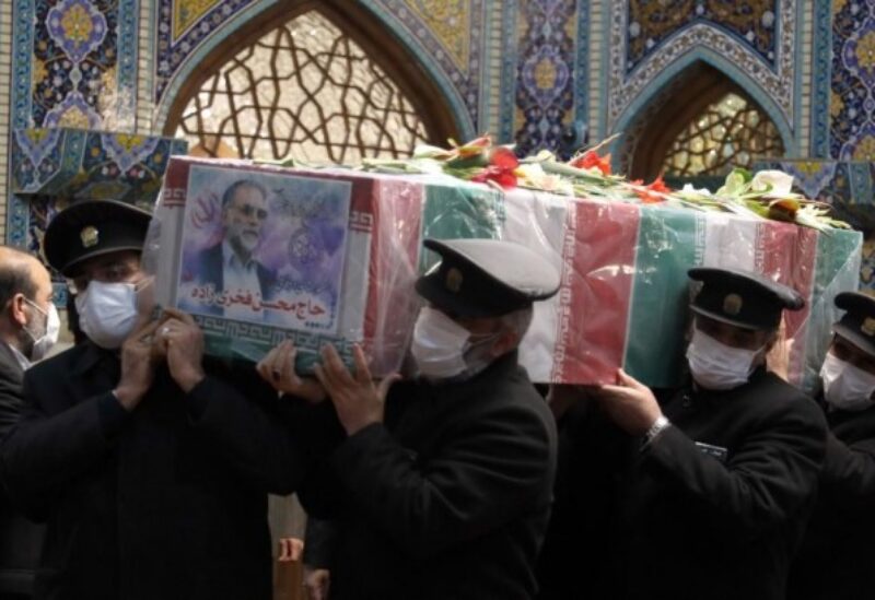 تشييع جثمان فخري زاده