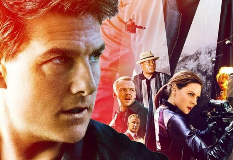 توم كروز وطاقم فيلم مهمة مستحيلة