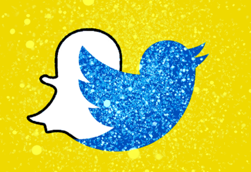 تويتر و سناب شات