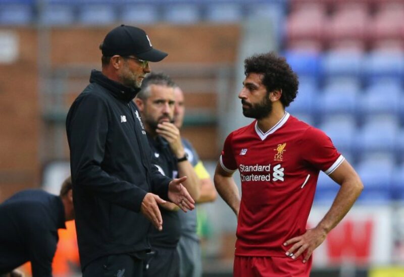 محمد صلاح ويورغن كلوب