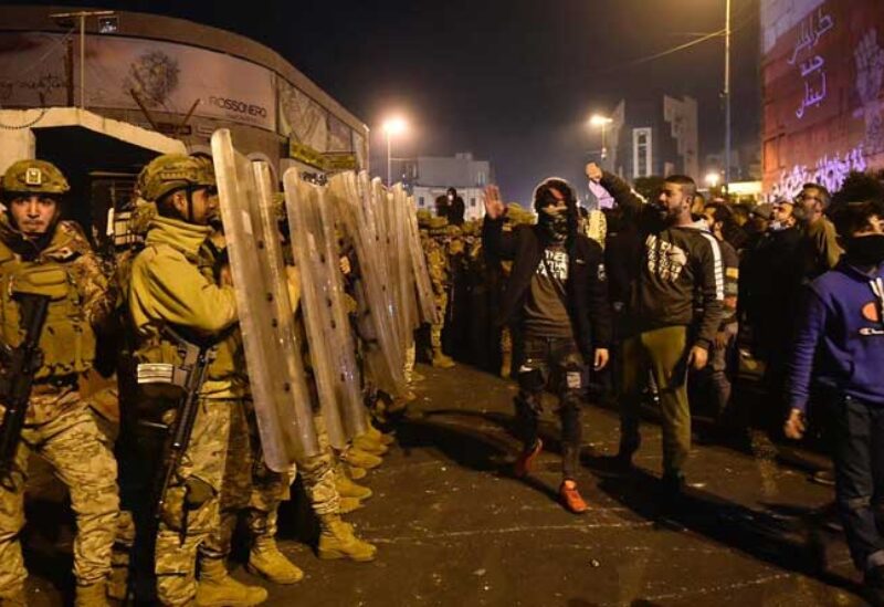 الاحتجاجات في طرابلس