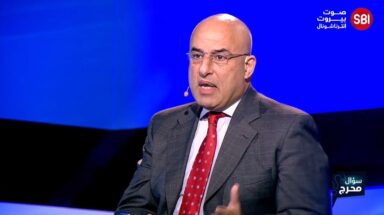 الإعلامي زياد نجيم في برنامج سؤال محرج مع طوني خليفة