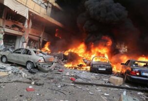انفجارات ضخمة هزت العاصمة العراقية بغداد