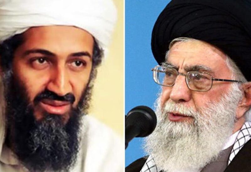 خامنئي وبن لادن