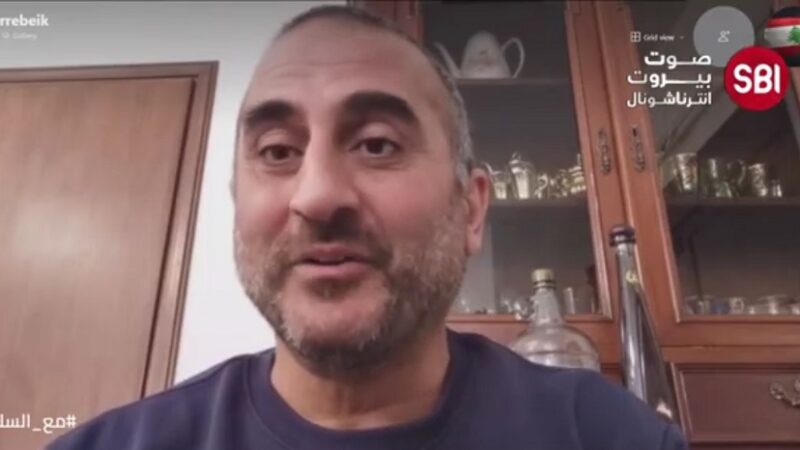 الناشط بيار حشاش