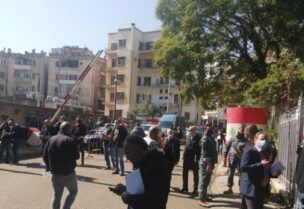 اعتصام امام قصر العدل