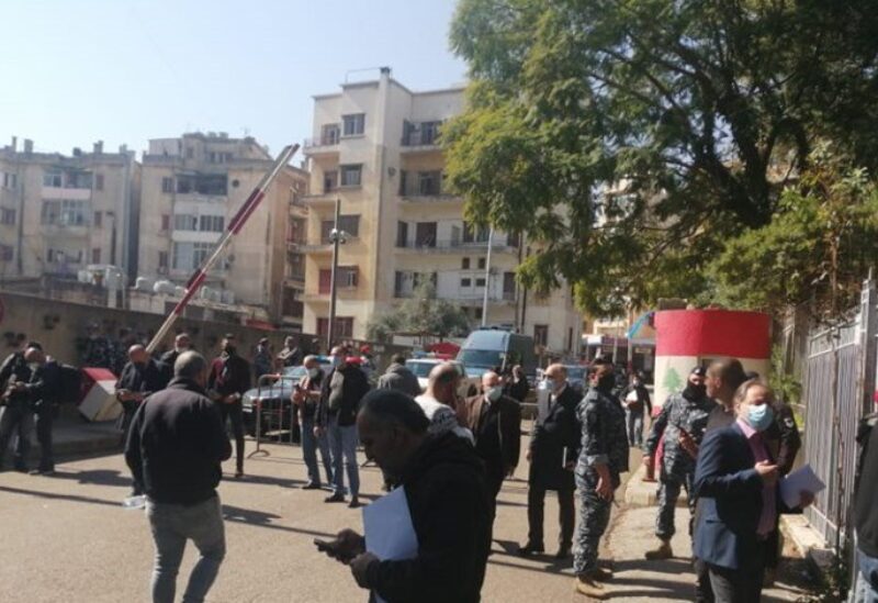 اعتصام امام قصر العدل