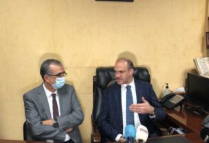الوزير حسن من مستشفى مرجعيون الحكومي