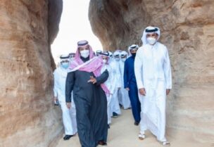 أمير قطر وولي العهد السعودي "أرشيفية"