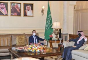 السفير بخاري استقبل سفير سلوفاكيا بلبنان