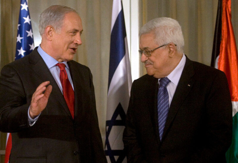 الرئيس الفلسطيني ورئيس الوزراء الاسرائيلي
