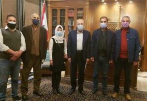 بري مع وفد من جمعية اهالي الطلاب اللبنانيين في الخارج