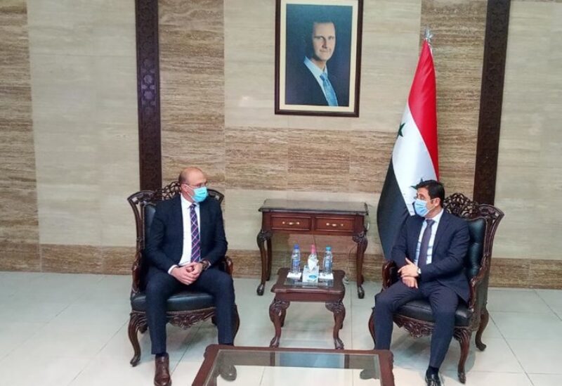 حمد حسن ونظيره السوري