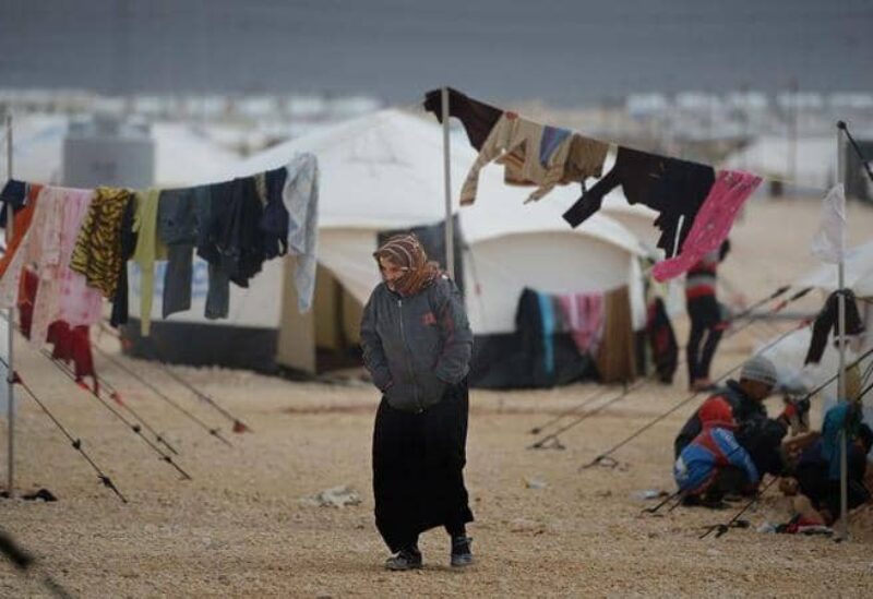 مخيم للاجئين السوريين