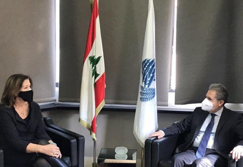 وزني التقى السفيرة الأميركية