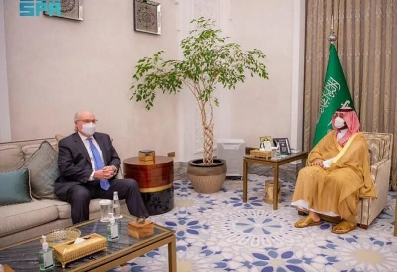 ولي العهد السعودي والمبعوث الأميركي الخاص إلى اليمن